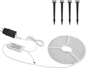 Striscia LED Smart 5 Metri CCT 30W 350 lm 2700 - 6500K IP44 Incl. Picchetti