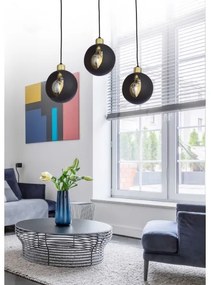 Lampadario a sospensione con filo CUBUS 3xE27/60W/230V