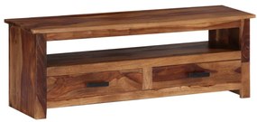 Mobile Porta Tv 118x30x40 Cm İn Legno Massello /