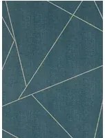 Geometrische Vinyltapete Parapet von Harlequin - Indigo