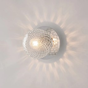 Applique Contemporanea Armonia Metallo Cromo 1 Luce E14