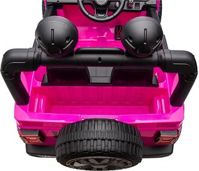 Macchina Elettrica per Bambini Jeep Wrangler Rubicon 12V con Telecomando Rosa...
