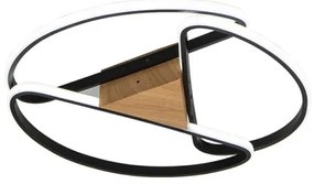 Plafoniera LED dimmerabile LED/75W/230V 3000-6500K marrone/nero + +TC