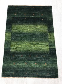 Loribaft Tappeto persiano 150 x 100 Verde (Iran) Annodato A Mano