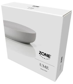 Ciotola per sapone da bagno in gres grigio chiaro Soft Grey Ume - Zone