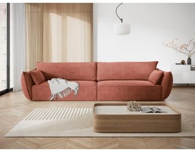 Divano rosso 248 cm Vanda - Mazzini Sofas