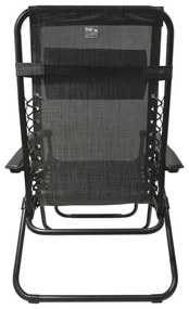 Sedia pieghevole regolabile antracite