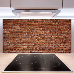 Pannello paraschizzi cucina Muro Di Mattoni Sul Muro Di Mattoni 100x50 cm