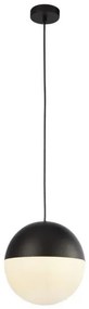 Searchlight 24181BK - Lampadario a sospensione con filo ENDOR 1xE27/40W/230V nero