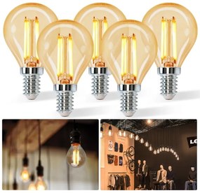 Lampadina LED G45 E14/4W/230V 2200K - Aigostar