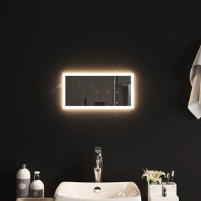 Specchio da Bagno con Luci LED 20x40 cm