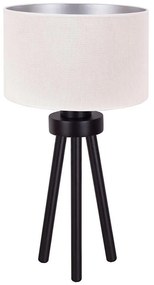 Duolla - Lampada da tavolo LYON 1xE27/15W/230V diametro 30 cm color crema