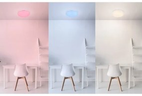 Globo 48363RGB - Plafoniera LED RGB dimmerabile ATREJU 1xLED/12W/230V + 1xLED/3W