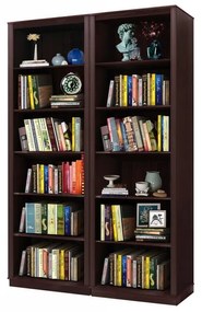 Libreria in legno di pino marrone 148x223 cm Anita - Støraa