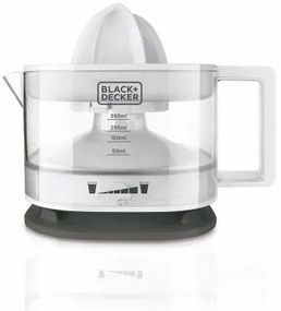 Spremiagrumi Elettrico Black  Decker BXCJ25E Bianco 25 W (350 ml)