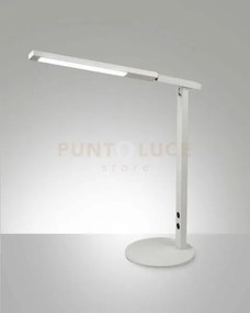 Ideal lampada da tavolo bianca a led orientabile cct 3000k - 4000k ...