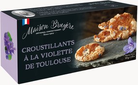 Pasticcini croccanti alle violette candite