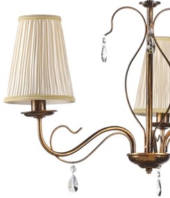 ONLI - Lampadario a sospensione con catena DELIA 3xE14/6W/230V