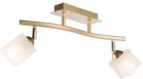 Faretto KLARA 2xE14/40W/230V oro