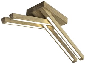 Spot-Light 2246474 - Plafoniera LED LINUS 4xLED/4,5W/230V rovere opaco