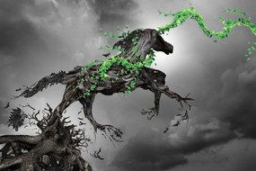 Quadro su tela – Cavallo in design unico