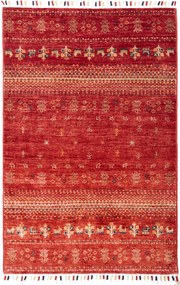 Gabbeh Tappeto orientale 80 x 120 Rosa (Pakistan) Tessuto A Mano