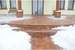 Pavimento In Klinker 25x25 Da Esterni Spessore 14 mm Smaltato Albany Teka Gres Aragon