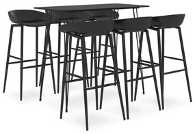 Set Da Bar 7 Pz Nero /