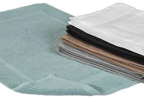 Tappeto scendi doccia 100% cotone verde acqua 45x64 cm