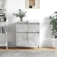 Credenza Grigio Cemento 60x35x70 cm in Legno Multistratocod mxl 80168