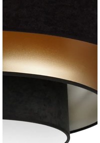 Duolla - Plafoniera LED LUNETA LED/26W/230V diametro 60 cm 4000K nero/oro