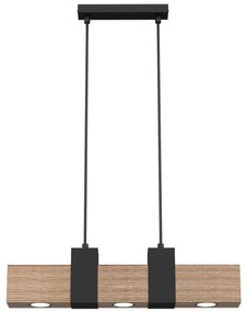 Lampadario a sospensione con filo BELEN 3xGU10/8W/230V