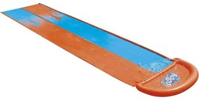 scivolo gonfiabile doppio con spruzzi bestway "h2o go" 488 cm