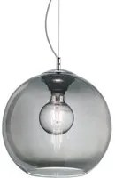 Sospensione Moderna Nemo Metallo Fum 1 Luce E27 D40Cm