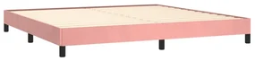 Giroletto rosa 200x200 cm in velluto