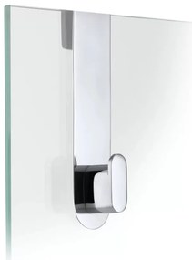 Gancio per porta in acciaio inox lucido Areo Nexio - Blomus