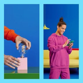 Lampadina LED RGBW dimmerabile A60 E27/6,3W/230V 2200-6500K Wi-Fi - WiZ