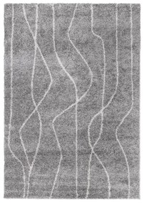 Tappeto grigio 120x180 cm Routa – Universal