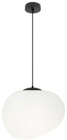 Lampadario bianco e nero ø 25 cm Stones – Candellux Lighting