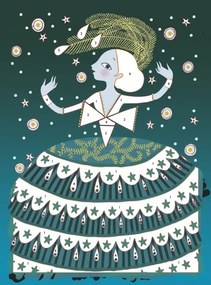 Gioco d'arte - vestito magico scintillante