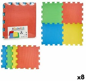 Tappeto Puzzle Multicolore Gomma Eva (8 Unità)