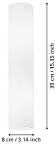 EGLO 83406 - Applique ZOLA 2xE14/40W