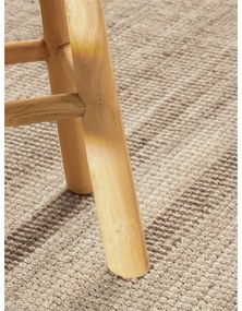 Tappeto rotondo grigio tortora in iuta ø 160 cm Bouclé Jaipur – Hanse Home