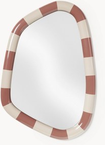 Specchio da parete organico Irina, alt. 86 cm