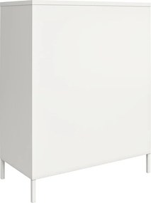 Mobile in metallo bianco 40x102x80 cm Mission District - Støraa