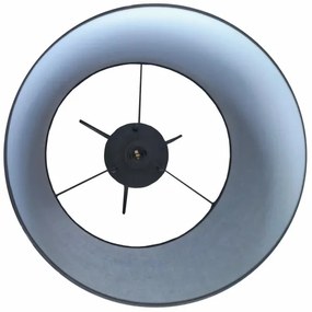 Lampada con piedistallo TEKLA 1xE27/20W/230V nero