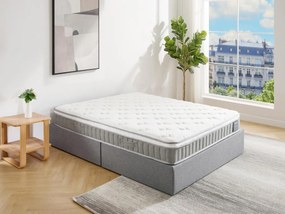 Materasso 180 x 200 cm molle insacchiettate con topper memory foam 21 cm - VITOGO di YSMÉE