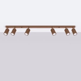 Brilagi - Faretto LED CRESTO 6xGU10/10W/230V marrone