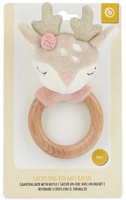 Bieco - Giocattolo motorio con sonaglio - cerbiatto Ella