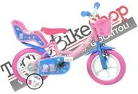 Bicicletta Bambina Dino Bikes Peppa Pig 12 pollici